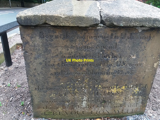 Photo 6"x4" The Revolution Well,  Leeds - inscription Chapel Allerton\/SE3037 c2016