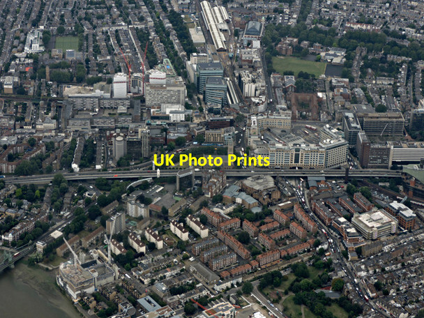 Photo 6"x4" Hammersmith from the air Hammersmith\/TQ2279 c2016