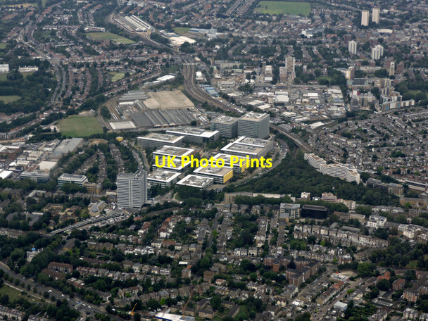 Photo 6"x4" Chiswick Park from the air Chiswick c2016