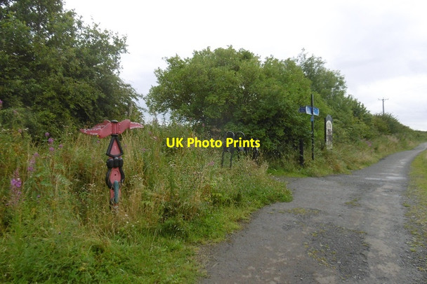 Photo 6"x4" Millennium Milepost Seaham c2016