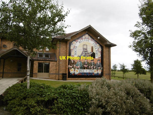 Photo 6"x4" Mural, South Hetton Colliery South Hetton c2016