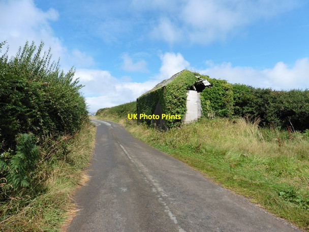 Photo 6"x4" Minor road to Hartland Point Titchberry c2016
