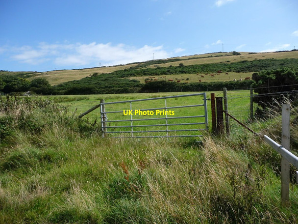 Photo 6"x4" Farmland near Lower Ballakaighin Ballacarnane Beg c2016