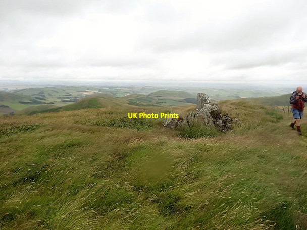 Photo 6"x4" Rock Outcrop, Steering Knowe Steer Rig c2016