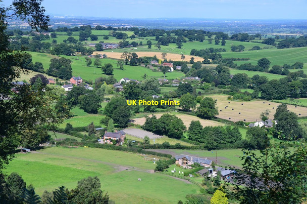 Photo 6"x4" Northwards from Bickerton Hill Bickerton\/SJ5052 c2016