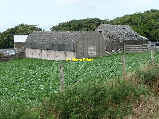 Photo 6"x4" Contrasting farm buildings at Ballaquine Ballacarnane Beg c2016