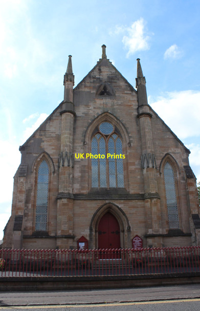 Photo 6"x4" Evangelical Union Congregational Church, Kilmarnock Kilmarnock c2016