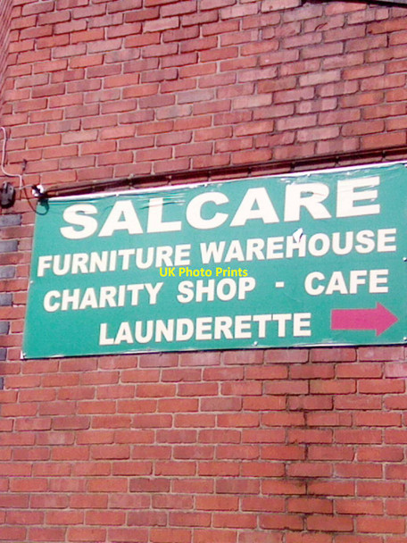 Photo 6"x4" Salcare Back Entrance Heanor c2016