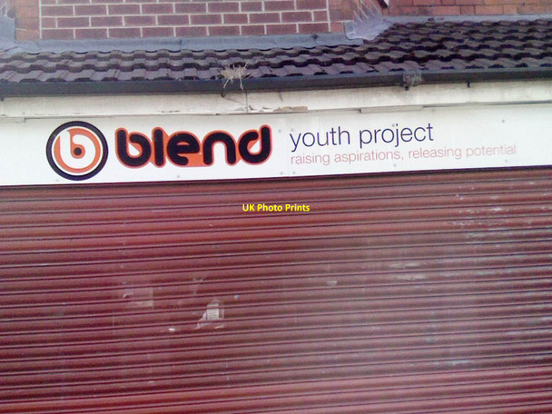 Photo 6"x4" Blend Youth Project Sign Heanor c2016