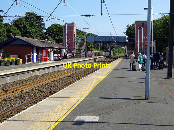 Photo 6"x4" Alnmouth station Lesbury c2016
