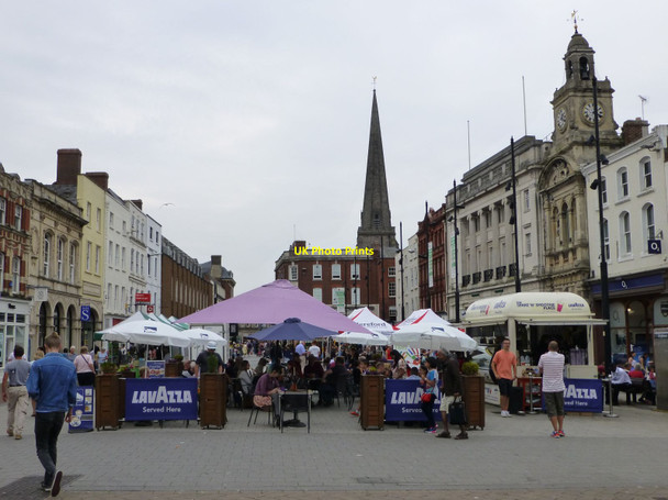 Photo 6"x4" Market day in Hereford Hereford c2016