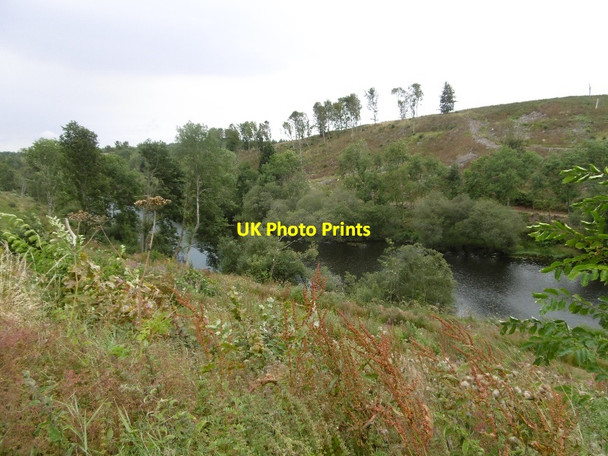 Photo 6"x4" Danskine Loch Carfrae\/NT5769 c2016