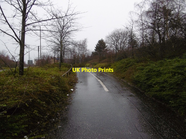 Photo 6"x4" Cycle path off Ferry Road Drylaw c2016