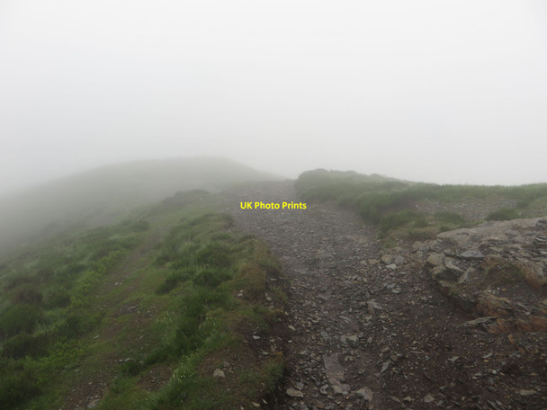 Photo 6"x4" Footpath on The Edge High Side\/NY2330 c2016