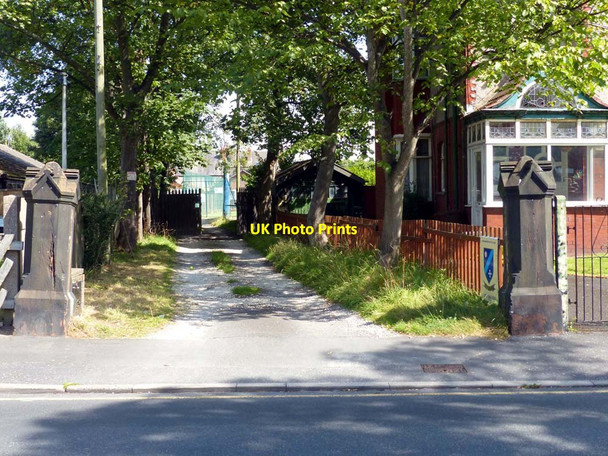 Photo 6"x4" Entrance to Waterloo Park Tennis Club Crosby\/SJ3198 c2016