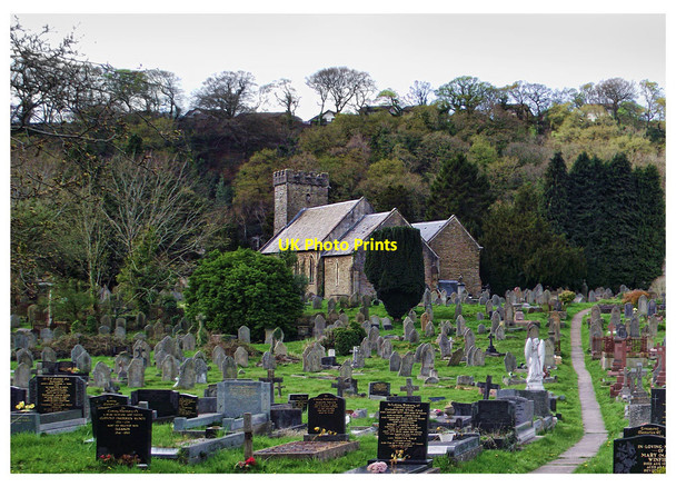 Photo 6"x4" St Catwg's Church, Cadoxton, Neath Neath\/Castell-Nedd c2016