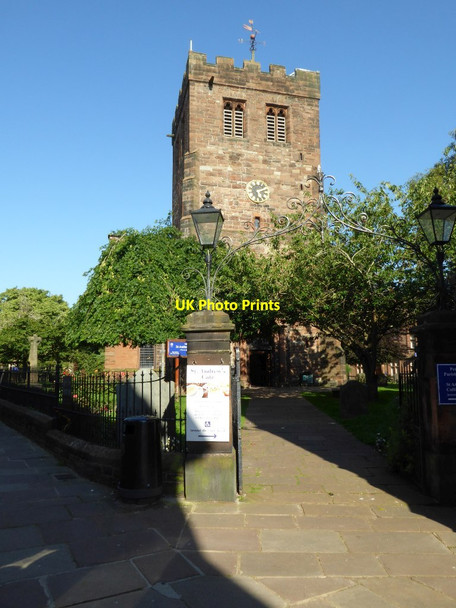 Photo 6"x4" Tower of St Andrew's church Penrith c2016