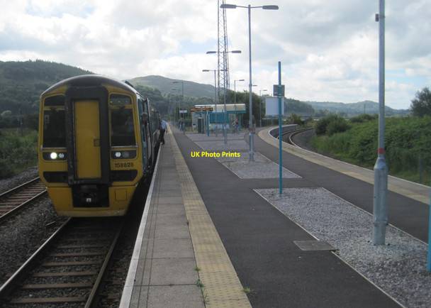 Photo 6"x4" Dovey Junction railway station, Gwynedd Glandyfi c2016