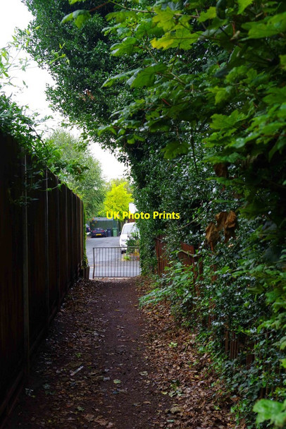 Photo 6"x4" Public footpath from Boughton Park to Swinton Lane, St. John's, Worcester Worcester c2016