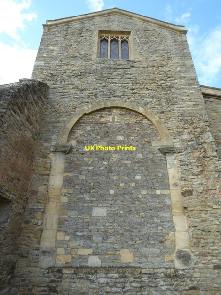 Photo 6"x4" The east wall of Deerhurst church Deerhurst c2016