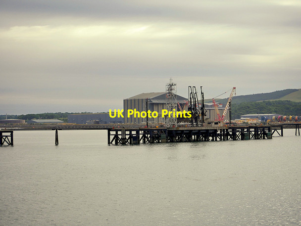 Photo 6"x4" Nigg Oil Terminal Cromarty\/NH7867 c2016