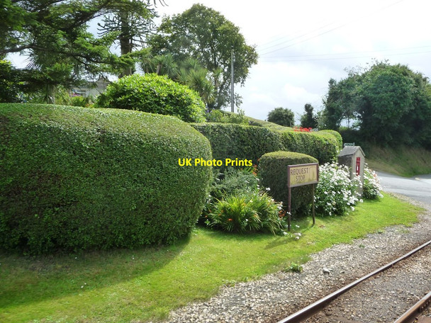 Photo 6"x4" Halfway House request stop, Manx Electric Railway Baldrine c2016