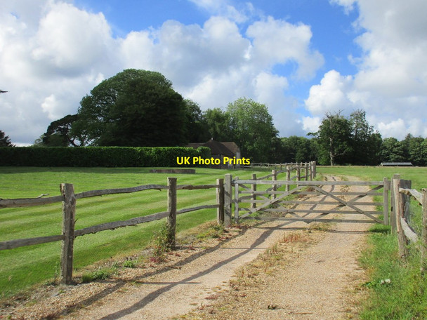 Photo 6"x4" Rear entrance to West Stoke House West Stoke\/SU8208 c2016