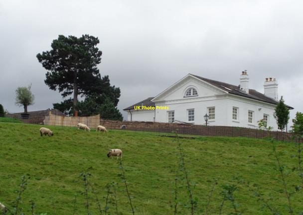 Photo 6"x4" Old Rectory from bottom of Rushock Hill Rushock\/SO8871 c2016