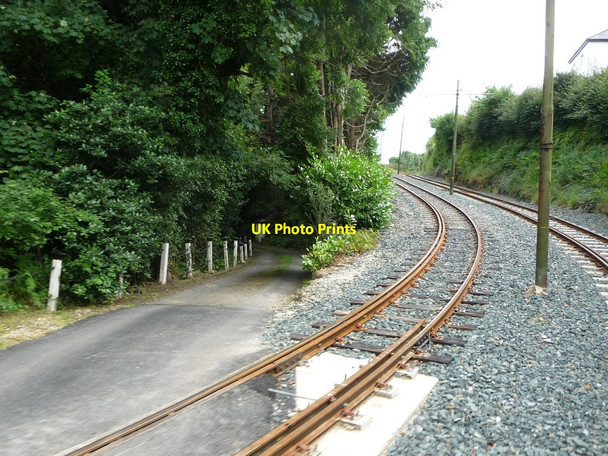 Photo 6"x4" Manx Electric Railway, south of Fairy Cottage Ballacannell\/SC4382 c2016