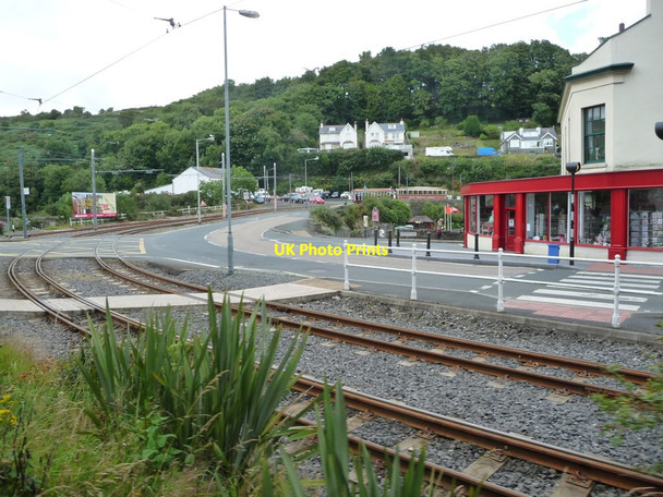 Photo 6"x4" The Manx Electric Railway line to Ramsey Laxey c2016