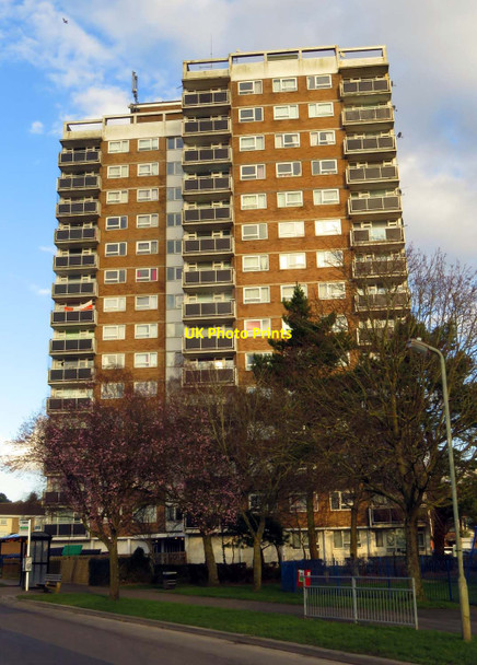 Photo 6"x4" Forester Tower in Wood Farm New Headington c2016