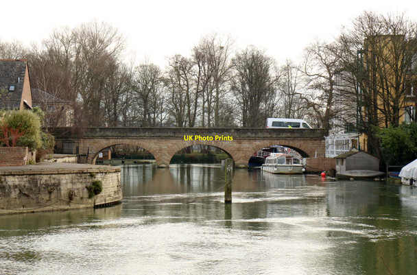 Photo 6"x4" Folly Bridge over the River Thames Oxford\/SP5106 c2016