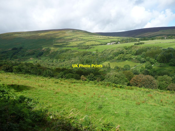 Photo 6"x4" Laxey Glen from the Snaefell Mountain Railway [5] Agneash c2016