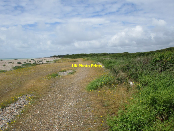 Photo 6"x4" Beach east of Atherington Littlehampton c2016