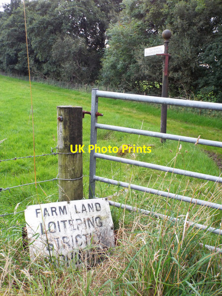 Photo 6"x4" Footpath to Auchenbothie Road Bardrainney c2016