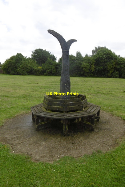 Photo 6"x4" Millennium Milepost, Easingwold Easingwold c2016