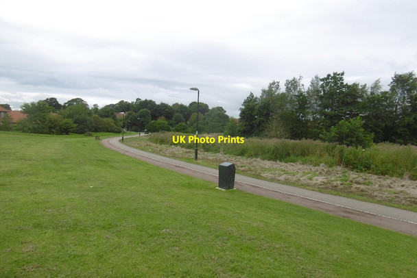 Photo 6"x4" Path, Millfields Easingwold c2016