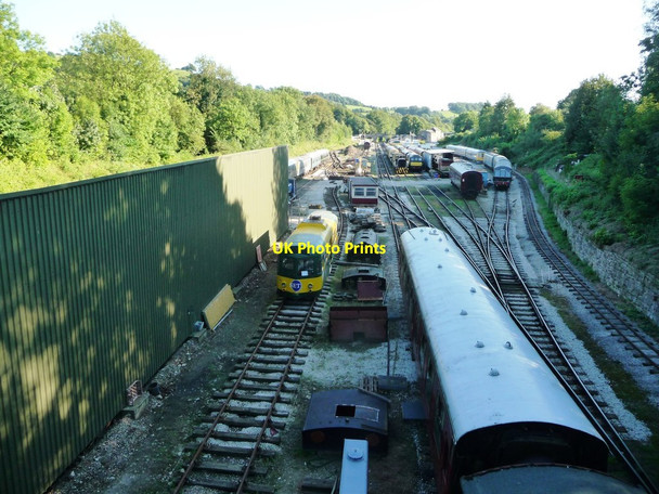 Photo 6"x4" The north end of the yard, Wirksworth Station Wirksworth c2016