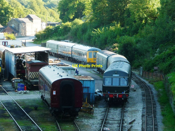 Photo 6"x4" The west side of the yard, Wirksworth Station Wirksworth c2016