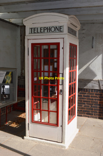 Photo 6"x4" K3 Telephone Kiosk Bromsgrove c2016