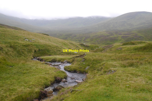 Photo 6"x4" Burn, Lairig an Lochain Creag an Lochain\/NN5840 c2016