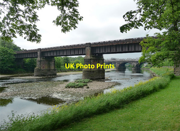 Photo 6"x4" Former railway bridge, Avenham Park, Preston Preston\/SD5329 c2013
