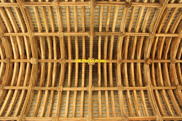 Photo 6"x4" Refectory roof Hungerford\/ST0440 c2016
