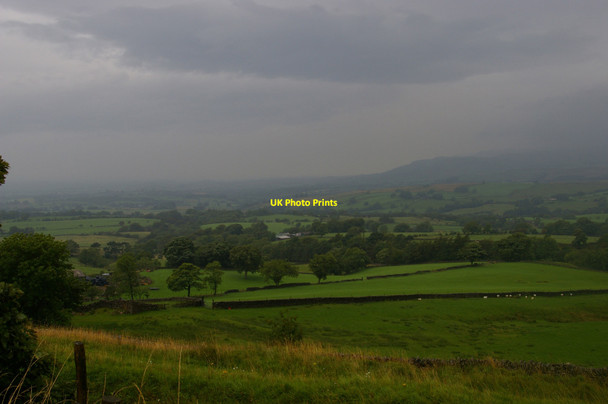 Photo 6"x4" View north-west from above the old station at Barras Barras\/NY8412 c2016