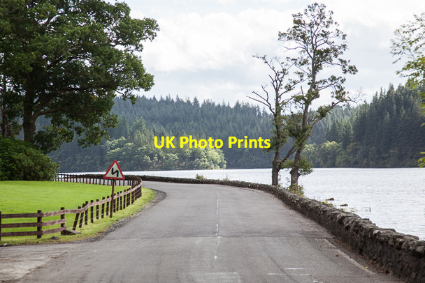 Photo 6"x4" The B829 beside Loch Ard Altskeith c2016