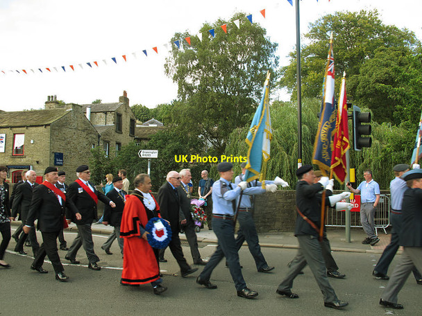 Photo 6"x4" Battle of Britain parade: the Mayor Skipton c2016