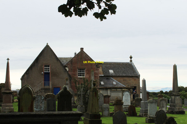 Photo 6"x4" St Quivox Parish Church and Graveyard St Quivox c2016