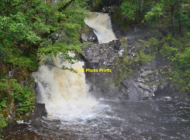 Photo 6"x4" Eas Chia-aig Achnacarry c2016