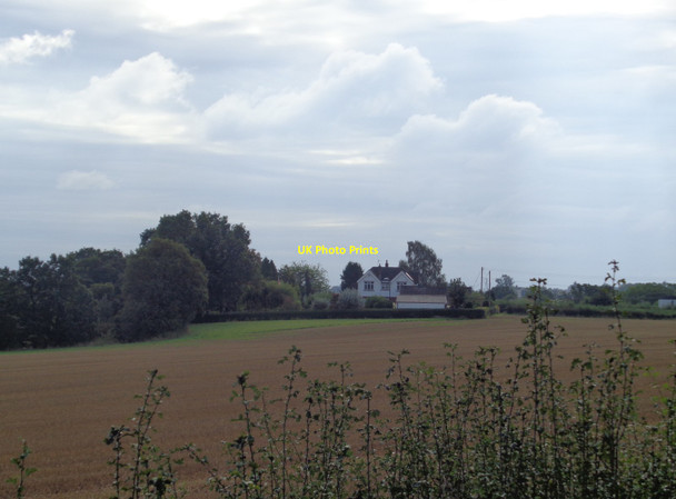 Photo 6"x4" House in Hawford seen across the fields Hawford c2016