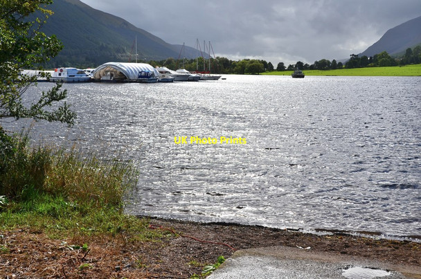 Photo 6"x4" The shore at the north end of Loch Lochy Laggan\/NN2996 c2016